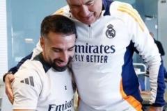 卡瓦哈爾稱安切洛蒂如體育界父親，稱其為最成功教練