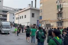 國安客場對陣石家莊功夫，北京球迷熱情助陣