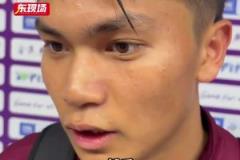 蒯紀(jì)聞：打入首球心情激動(dòng)，感謝團(tuán)隊(duì)的幫助，下個(gè)目標(biāo)是全運(yùn)會(huì)