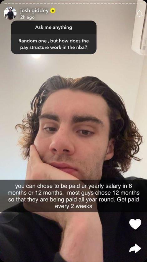 吉迪透露NBA薪資發(fā)放方式：每兩周一次，可選6或12個月期限