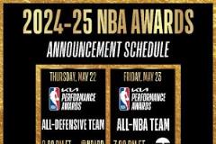 NBA最佳防守陣容 tomorrow凌晨2點公布，24日上午7點正式揭曉