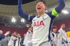 率隊奪歐聯(lián)杯冠軍！孫興慜振臂怒吼慶祝！
