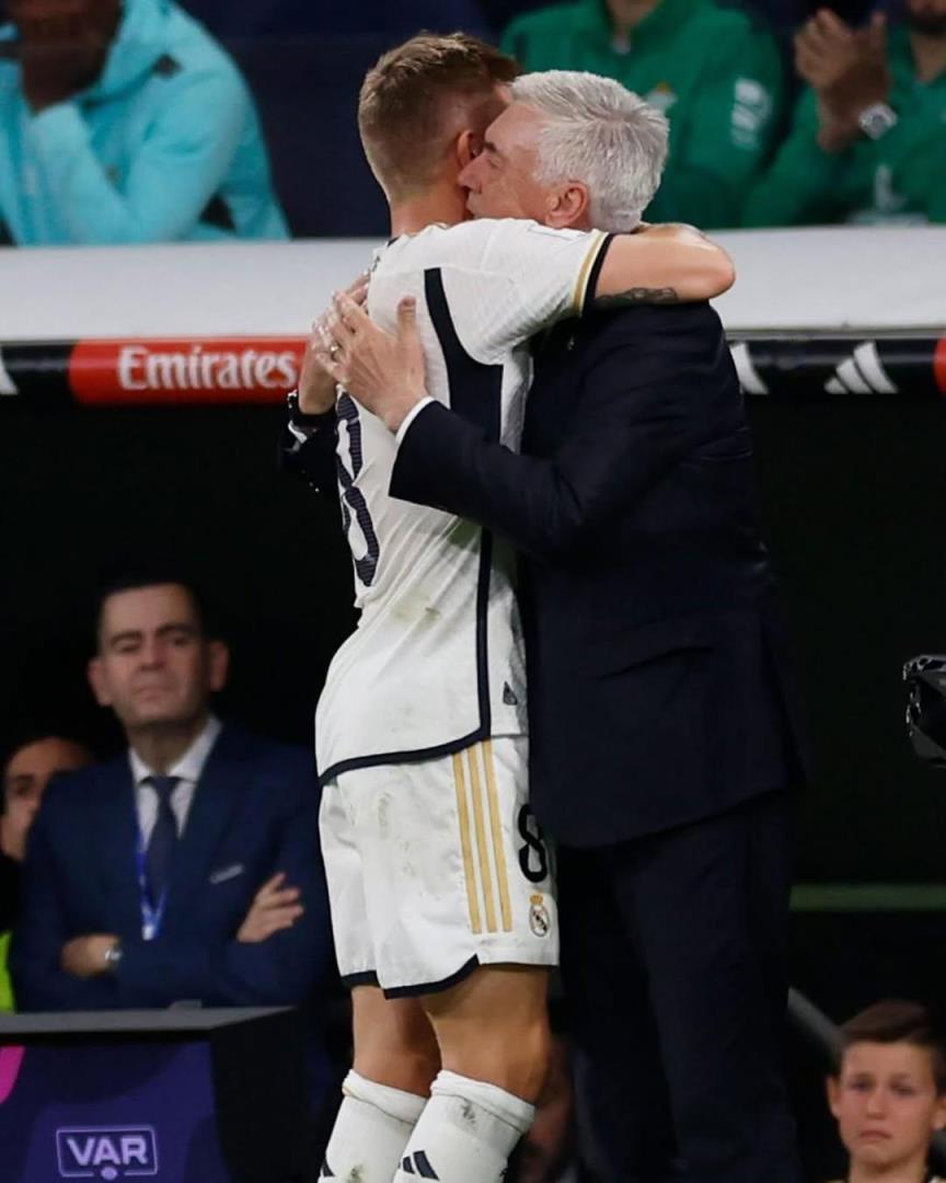 克羅斯向安帥致謝：生涯中合作過的最后一位教練，感謝您