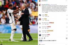 阿拉巴在社交媒體上告別安切洛蒂：愿您未來(lái)的每一刻都充滿愛(ài)與幸福