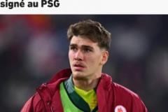 巴黎官方確認(rèn)夏季首筆簽約，羅馬18歲門將馬林正式加盟
