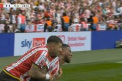 謝菲聯(lián)快速反擊首開紀(jì)錄，坎貝爾破門斬斷桑德蘭防線