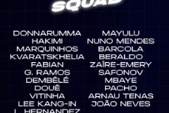 巴黎公布法國杯決賽大名單：K77與登貝萊領(lǐng)鋒，阿什拉夫入選