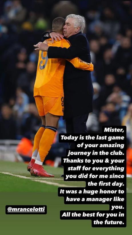 姆巴佩致敬安帥：能被您執(zhí)教是莫大的榮幸，祝您未來一切順利