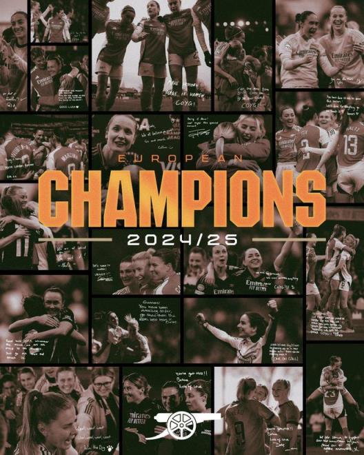 女足巴薩掀翻阿森納再奪歐冠，18年后再戰(zhàn)歐冠夢碎