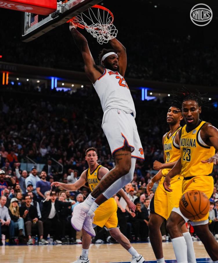 NBA直播：東決尼克斯vs步行者G3（5月26日）步行者能否搶下賽點？