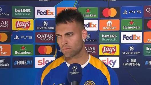 勞塔羅：我們必須全力以赴爭(zhēng)奪歐冠冠軍，現(xiàn)在沒(méi)有時(shí)間回顧聯(lián)賽