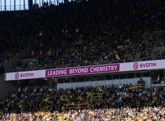 多特蒙德官方宣布Evonik將成為長期合作伙伴，合同期五年