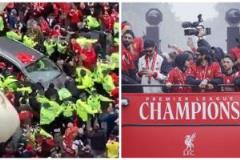 一輛汽車(chē)沖入利物浦球迷慶祝人群致多人受傷司機(jī)被拘